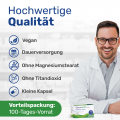 GLYCOWOHL Magnesium 400 mg hochdosiert vegan Kaps.