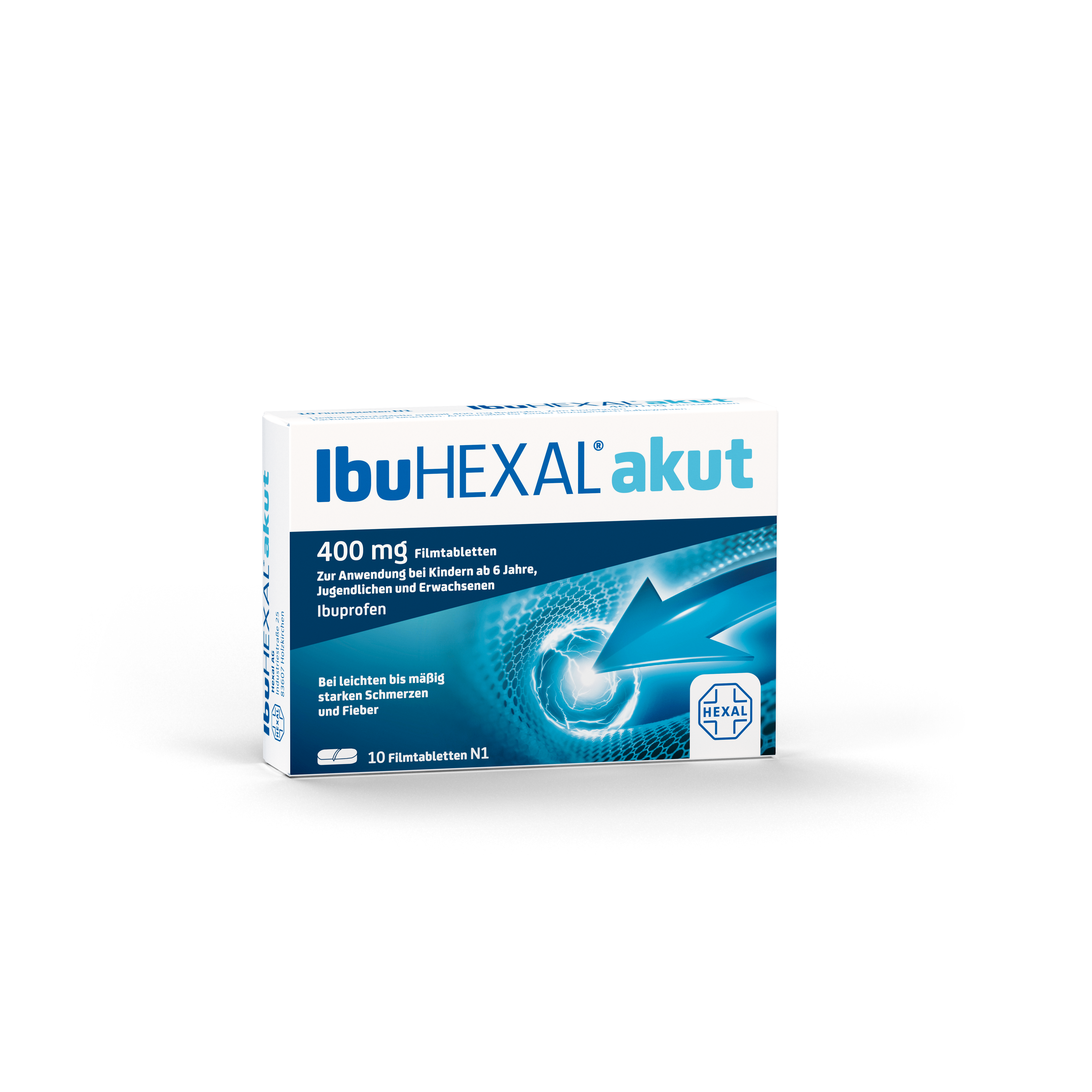 IBUHEXAL akut Ibuprofen 400 mg Filmtabletten IBUHEXAL akut Ibuprofen 400 mg Filmtabletten