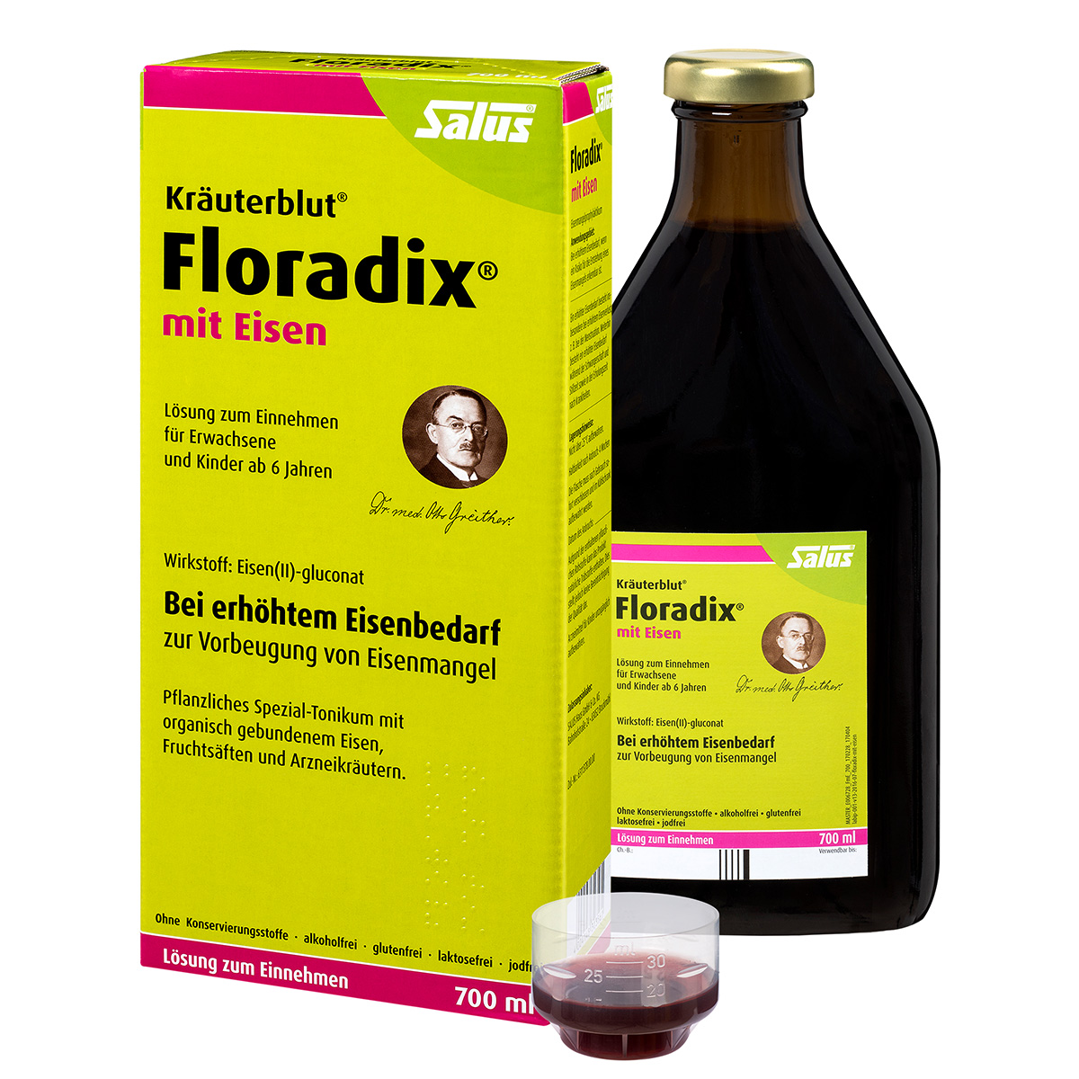 FLORADIX mit Eisen Lösung zum Einnehmen FLORADIX mit Eisen Lösung zum Einnehmen