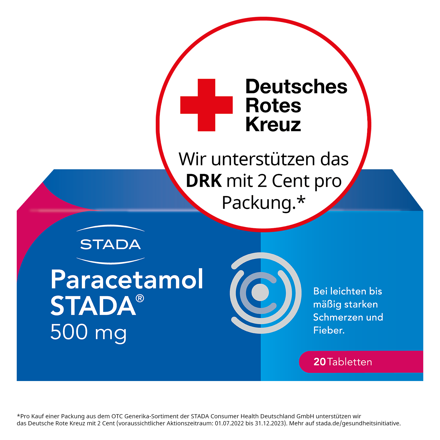 PARACETAMOL STADA 500 mg Tabletten PARACETAMOL STADA 500 mg Tabletten