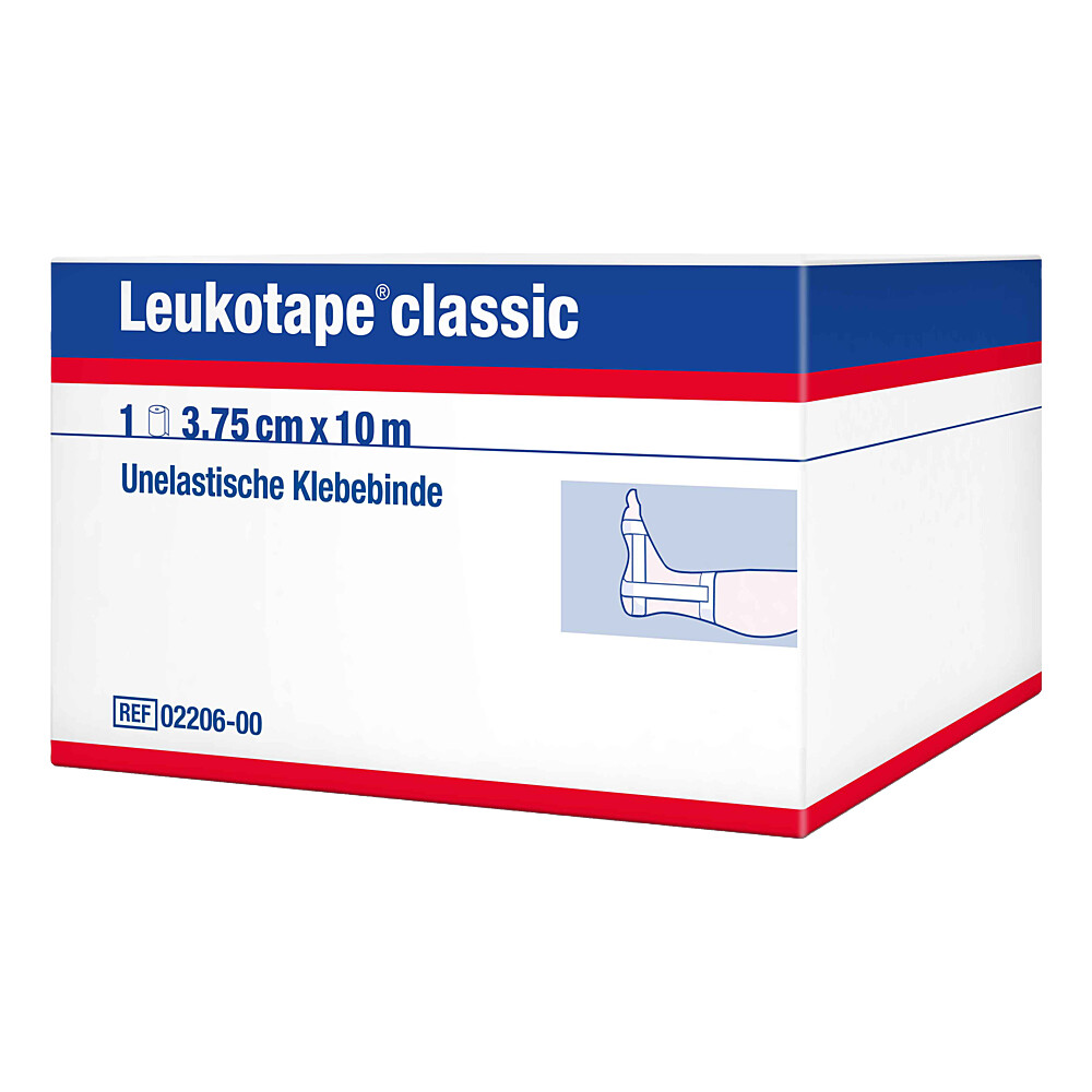 LEUKOTAPE Classic 3,75 cmx10 m weiß LEUKOTAPE Classic 3,75 cmx10 m weiß