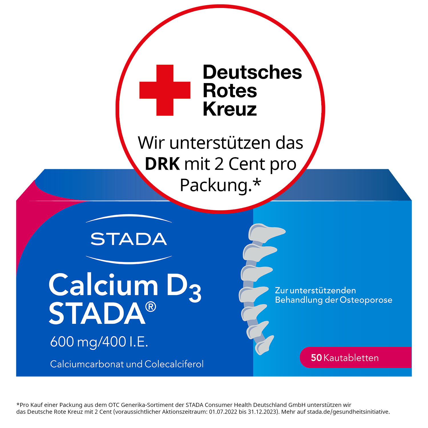 CALCIUM D3 STADA 600 mg/400 I.E. Kautabletten CALCIUM D3 STADA 600 mg/400 I.E. Kautabletten