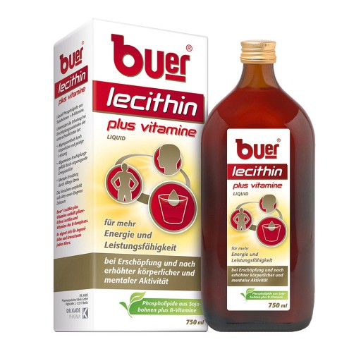 BUER LECITHIN Plus Vitamine flüssig BUER LECITHIN Plus Vitamine flüssig