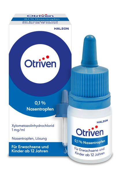 OTRIVEN gegen Schnupfen 0,1% Nasentropfen OTRIVEN gegen Schnupfen 0,1% Nasentropfen