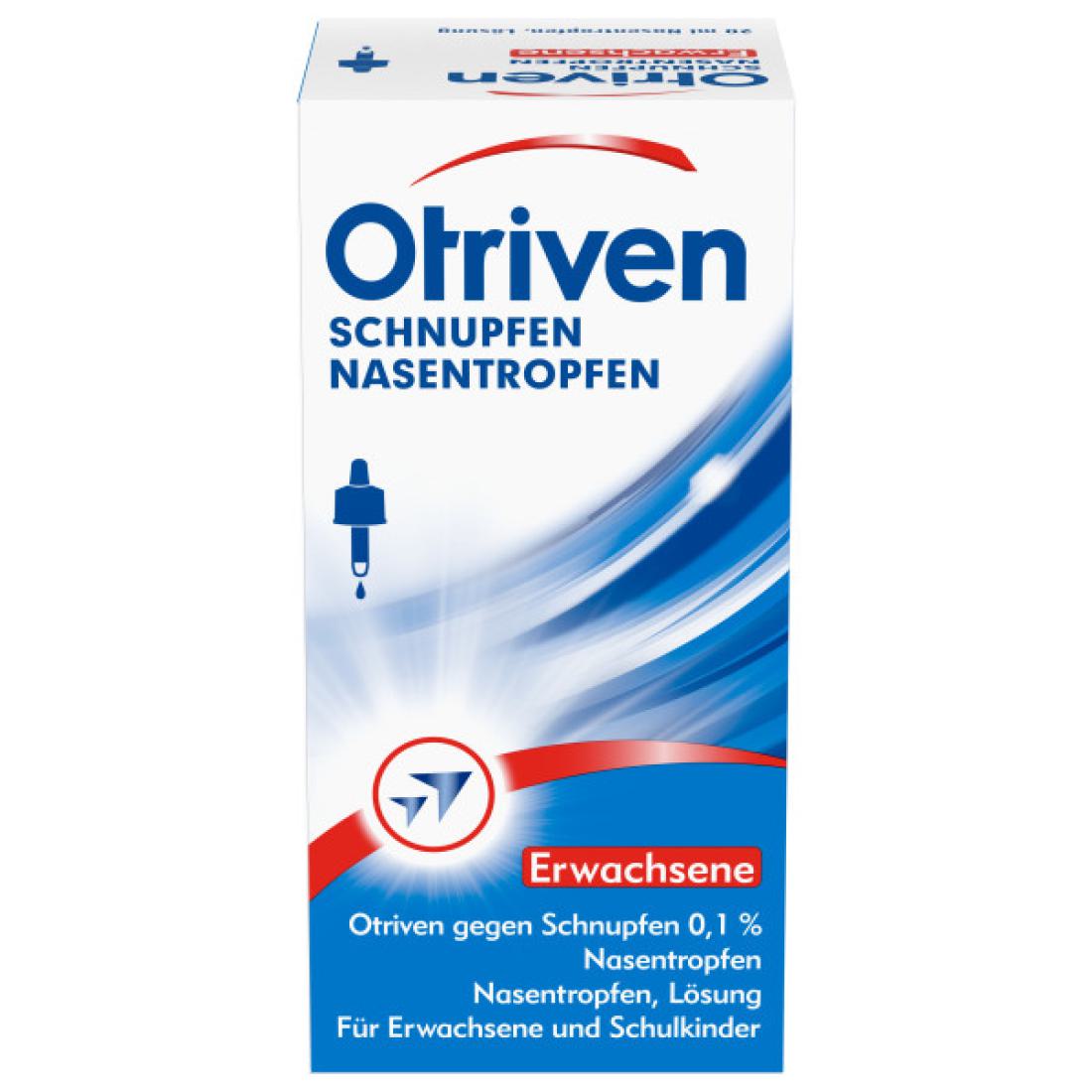 OTRIVEN gegen Schnupfen 0,1% Nasentropfen OTRIVEN gegen Schnupfen 0,1% Nasentropfen
