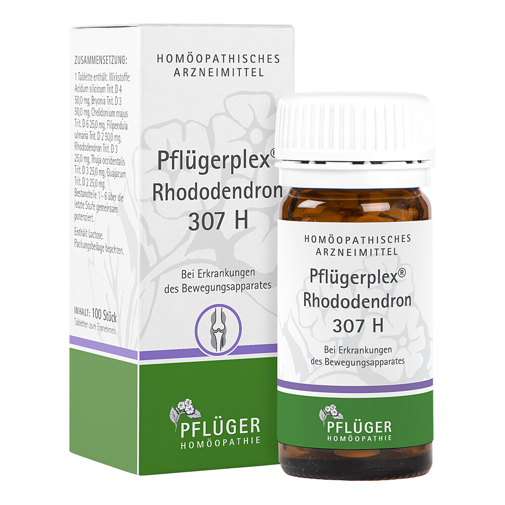 PFLÜGERPLEX Rhododendron 307 H Tabletten PFLÜGERPLEX Rhododendron 307 H Tabletten