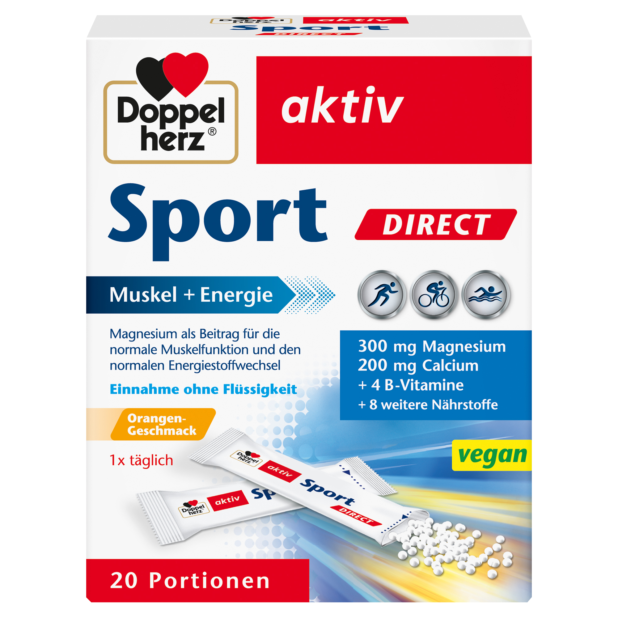 DOPPELHERZ Sport DIRECT Vitamine+Mineralien DOPPELHERZ Sport DIRECT Vitamine+Mineralien
