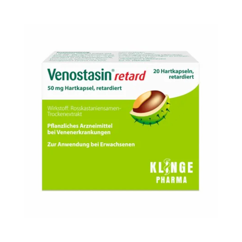 VENOSTASIN retard 50 mg Hartkapsel retardiert VENOSTASIN retard 50 mg Hartkapsel retardiert