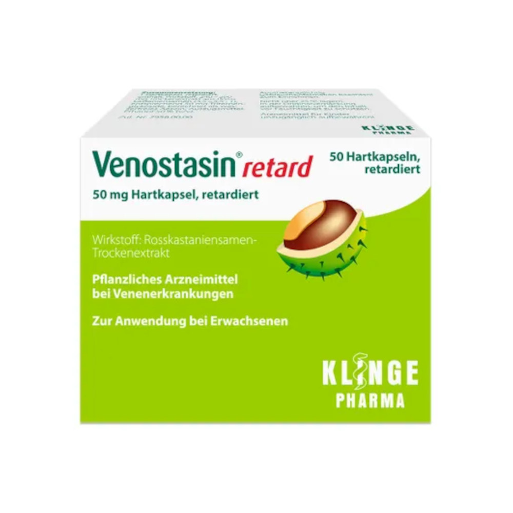 VENOSTASIN retard 50 mg Hartkapsel retardiert VENOSTASIN retard 50 mg Hartkapsel retardiert