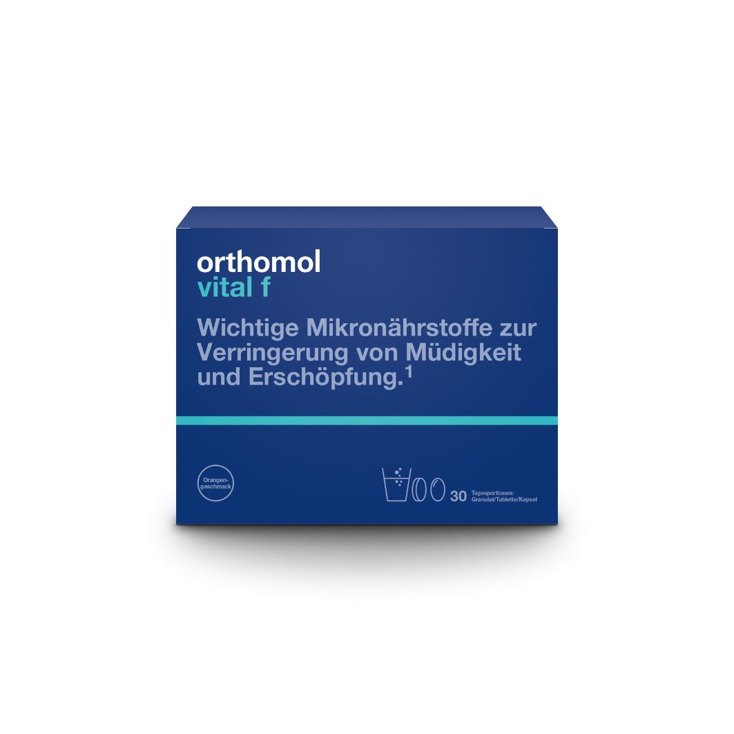 ORTHOMOL Vital F 30 Tagesportionen Granulat, Tablette, Kapsel ORTHOMOL Vital F 30 Tagesportionen Granulat, Tablette, Kapsel