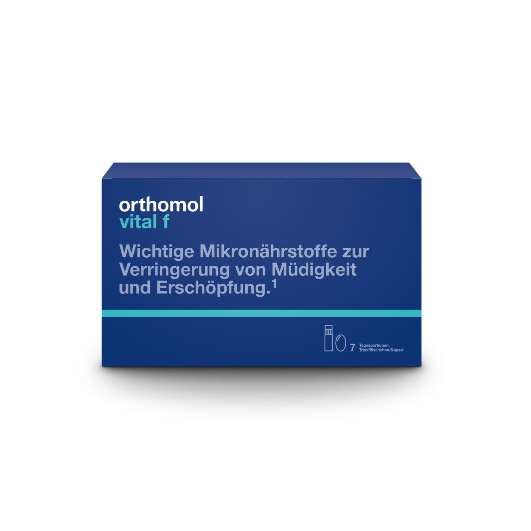 ORTHOMOL Vital F Trinkfläschchen/Kaps.Kombipack. ORTHOMOL Vital F Trinkfläschchen/Kaps.Kombipack.