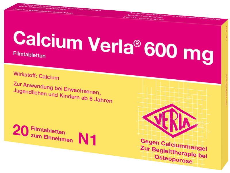 Calcium Verla® 600 mg Calcium Verla® 600 mg