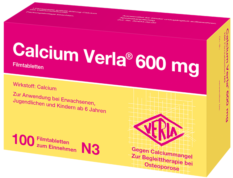 Calcium Verla® 600 mg Calcium Verla® 600 mg