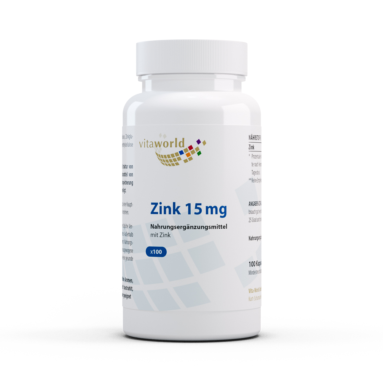 ZINK 15 mg Zinkgluconat Kapseln ZINK 15 mg Zinkgluconat Kapseln
