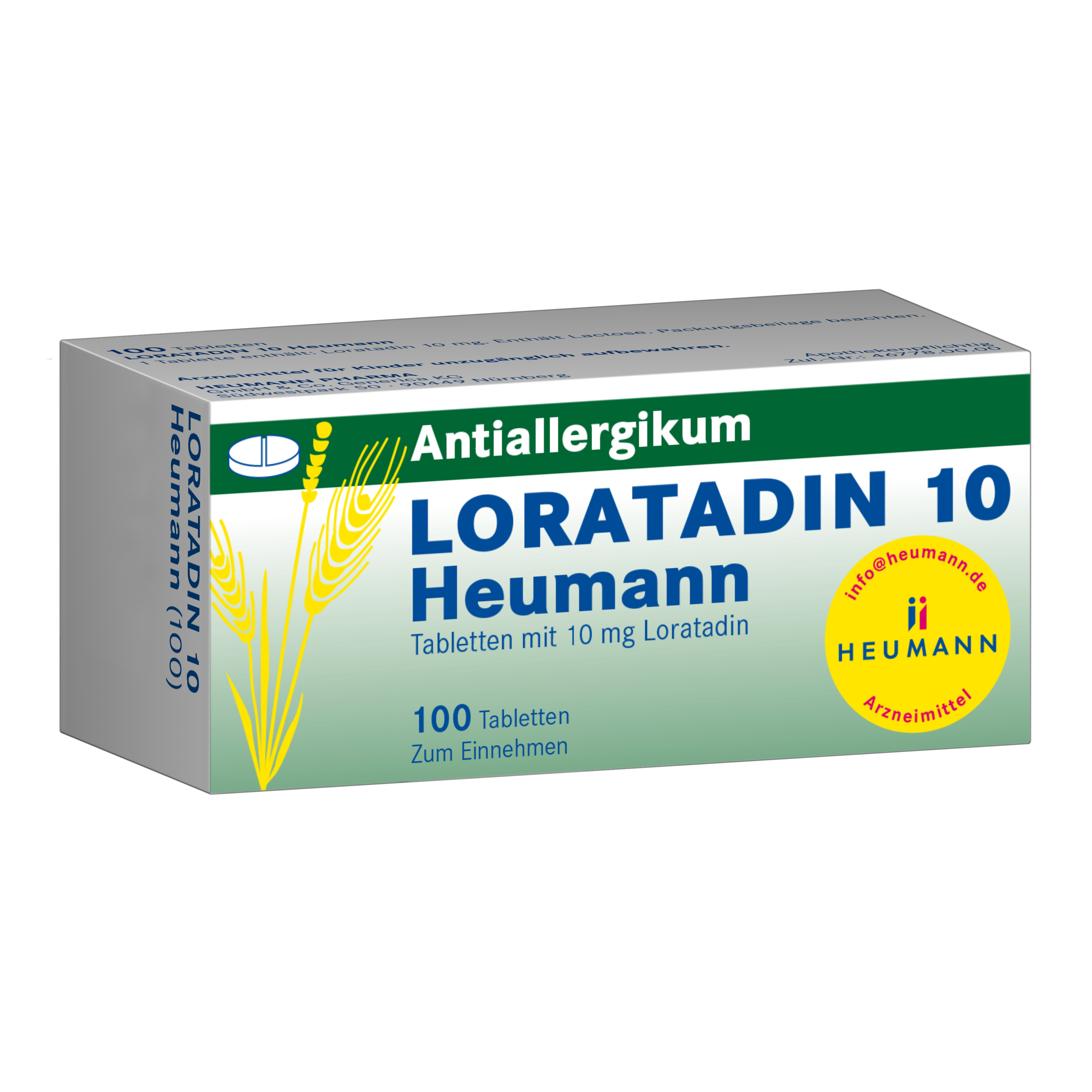 LORATADIN 10 Heumann Tabletten LORATADIN 10 Heumann Tabletten
