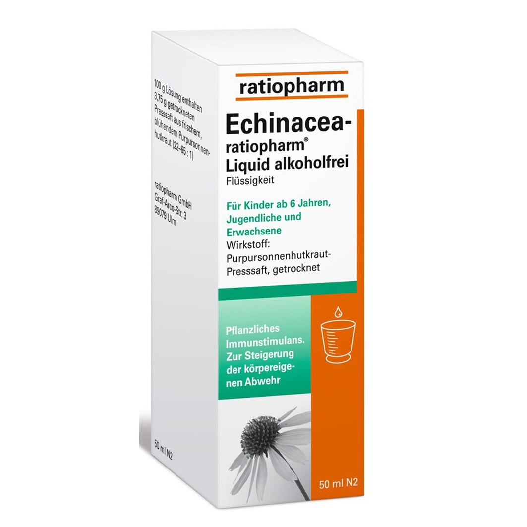 ECHINACEA-RATIOPHARM Liquid alkoholfrei ECHINACEA-RATIOPHARM Liquid alkoholfrei