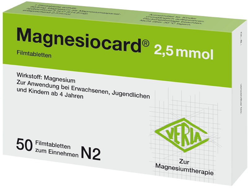 Magnesiocard® 2,5 mmol Magnesiocard® 2,5 mmol