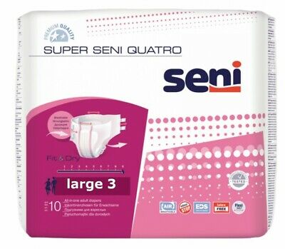 SUPER SENI Quatro Inkontinenzhose Gr.3 L SUPER SENI Quatro Inkontinenzhose Gr.3 L