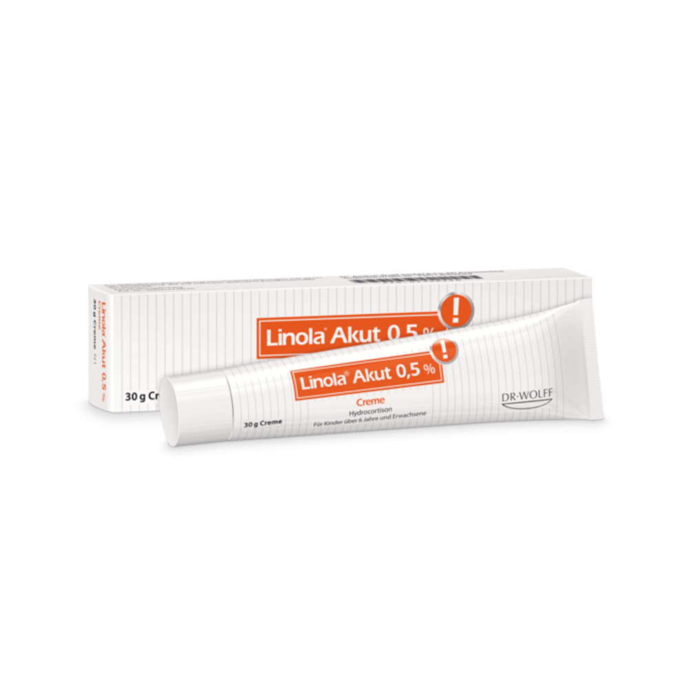 LINOLA Akut 0,5% Hydrocortison Creme LINOLA Akut 0,5% Hydrocortison Creme