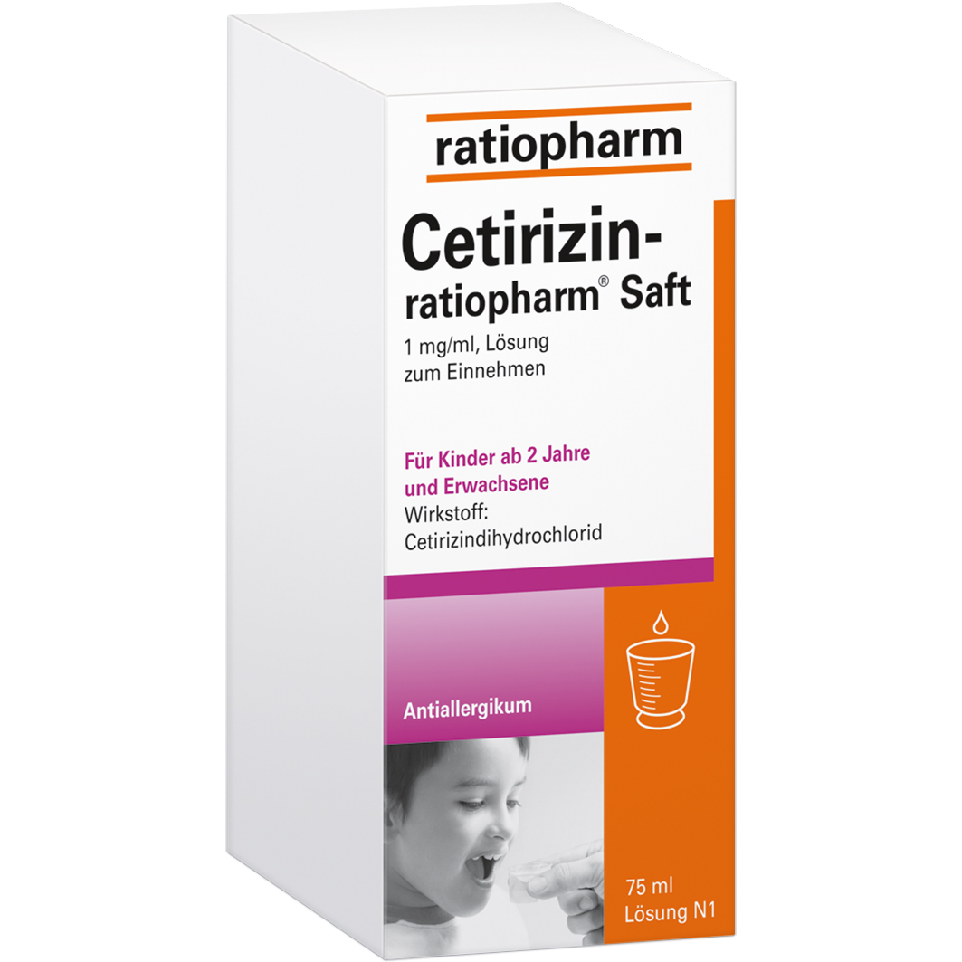 CETIRIZIN-ratiopharm Saft CETIRIZIN-ratiopharm Saft