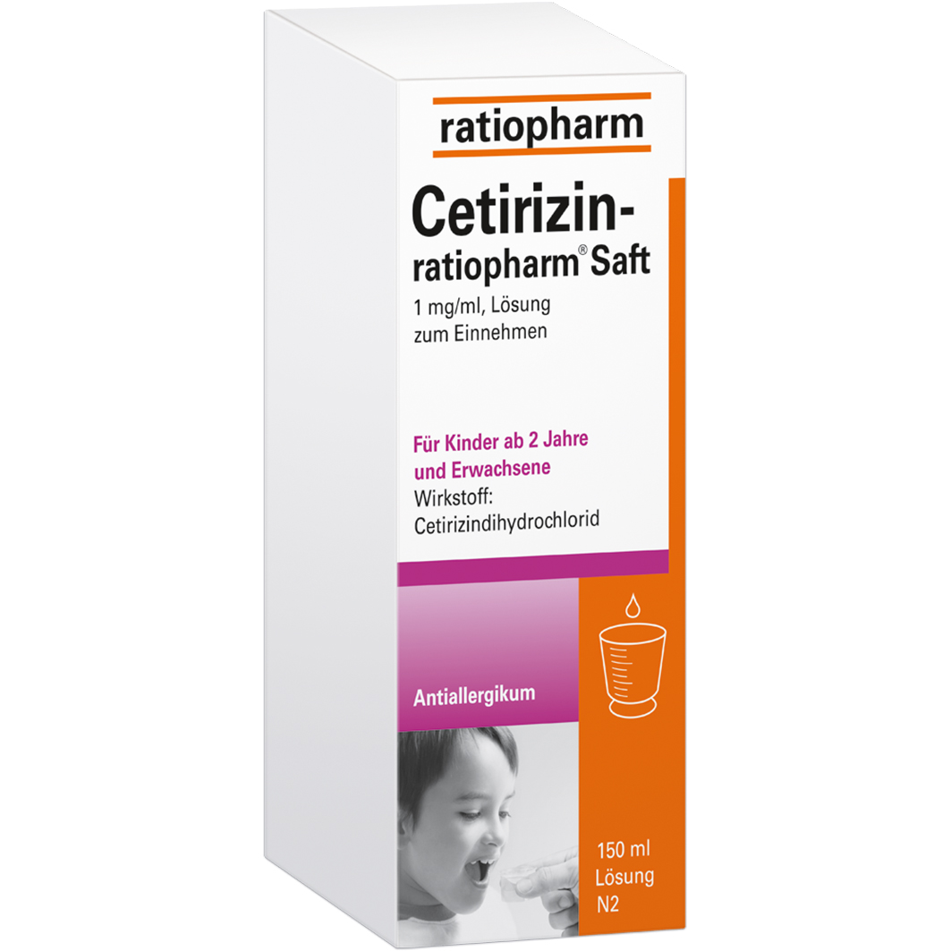 CETIRIZIN-ratiopharm Saft CETIRIZIN-ratiopharm Saft