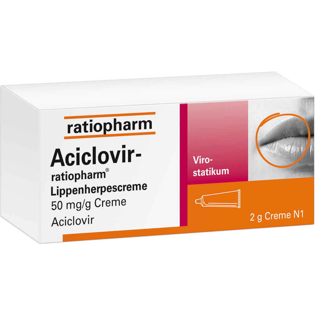 ACICLOVIR-ratiopharm Lippenherpescreme ACICLOVIR-ratiopharm Lippenherpescreme