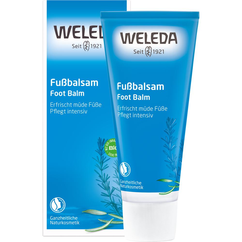 Weleda Fußbalsam - desodoriert und pflegt Weleda Fußbalsam - desodoriert und pflegt