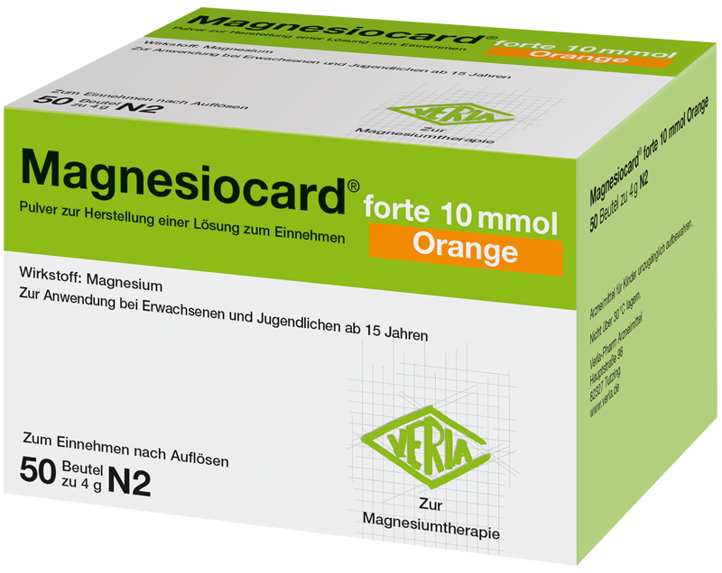 Magnesiocard® forte 10 mmol Orange Magnesiocard® forte 10 mmol Orange
