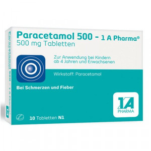 PARACETAMOL 500-1A Pharma Tabletten PARACETAMOL 500-1A Pharma Tabletten
