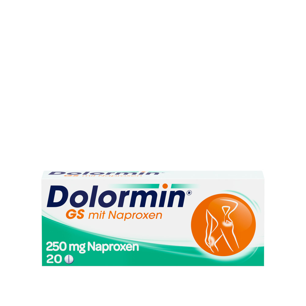 DOLORMIN GS mit Naproxen Tabletten DOLORMIN GS mit Naproxen Tabletten
