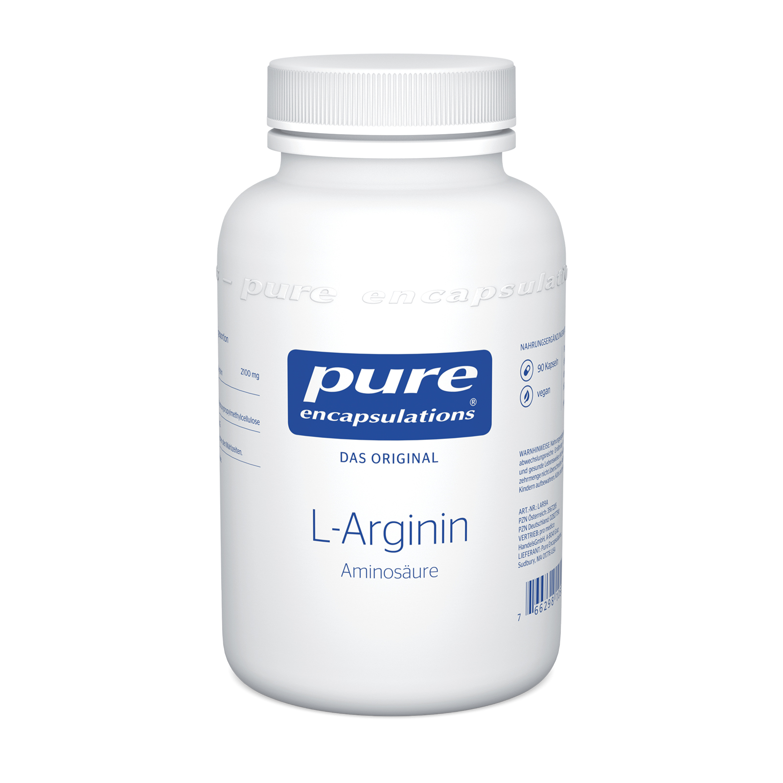 PURE ENCAPSULATIONS L-Arginin Kapseln PURE ENCAPSULATIONS L-Arginin Kapseln