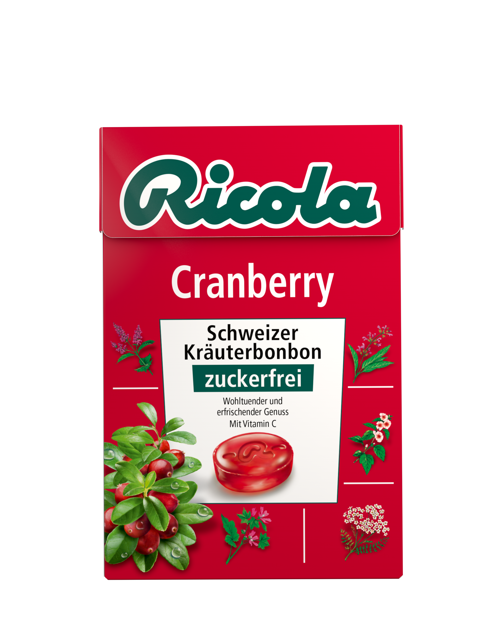 RICOLA o.Z.Box Cranberry Bonbons RICOLA o.Z.Box Cranberry Bonbons