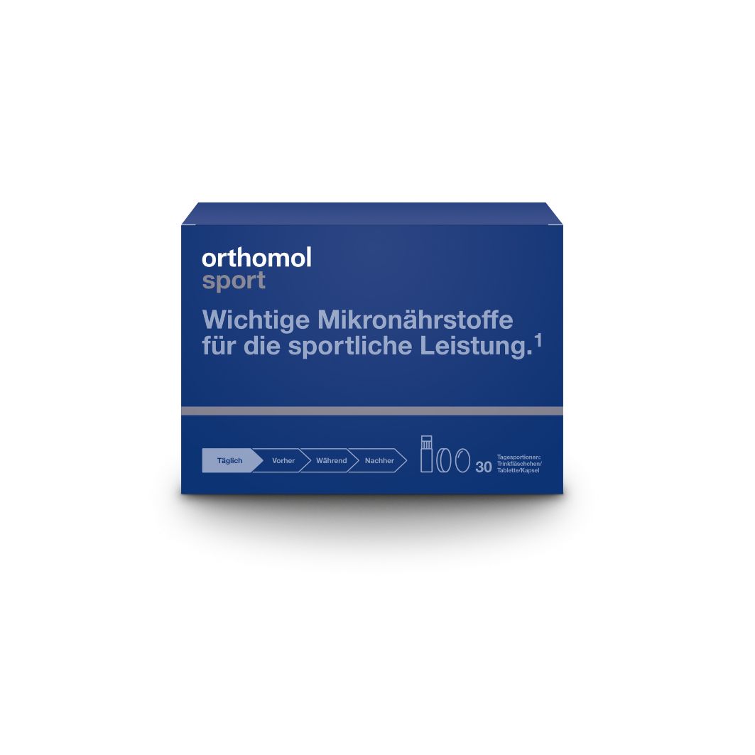 ORTHOMOL Sport Trinkfläschchen/Tabl./Kaps.Kombip. ORTHOMOL Sport Trinkfläschchen/Tabl./Kaps.Kombip.