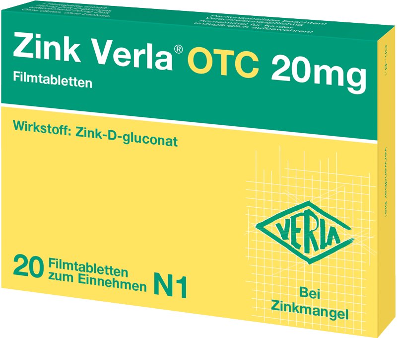 Zink Verla® OTC 20 mg Zink Verla® OTC 20 mg