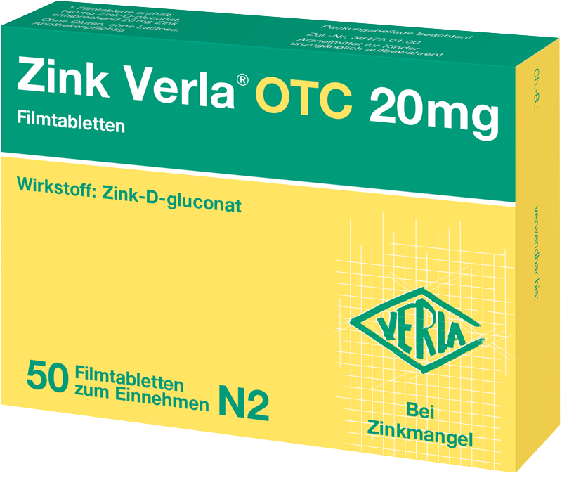 Zink Verla® OTC 20 mg Zink Verla® OTC 20 mg
