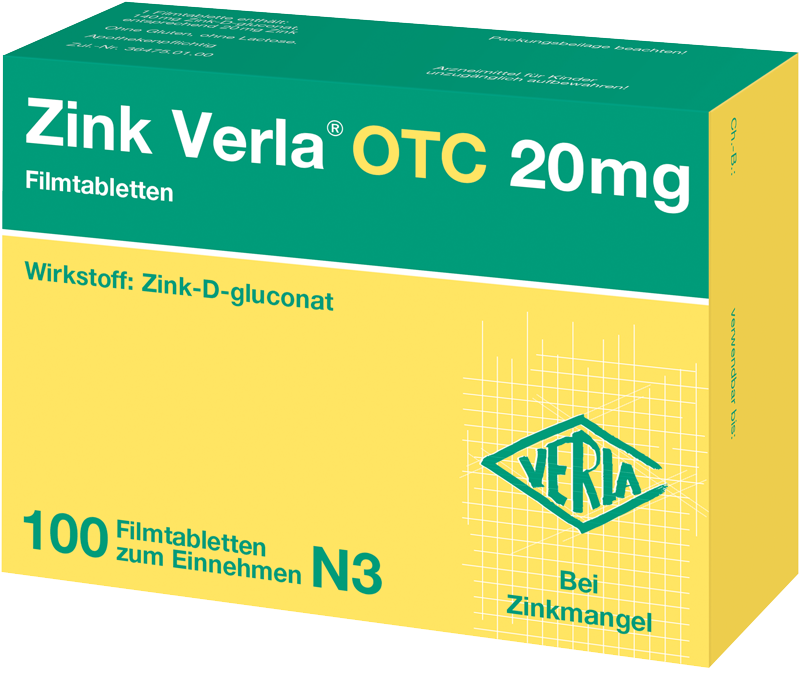 Zink Verla® OTC 20 mg Zink Verla® OTC 20 mg