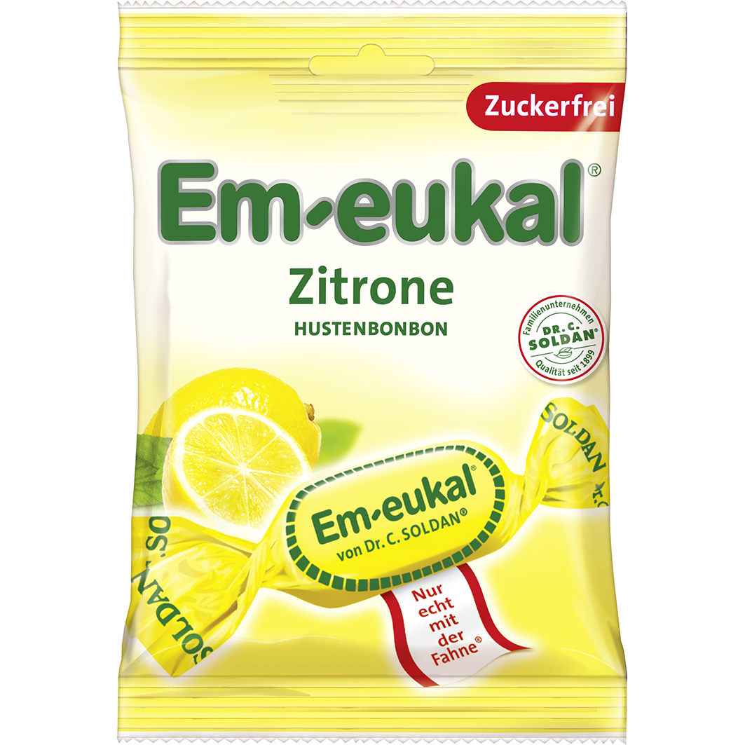 EM-EUKAL Bonbons Zitrone zuckerfrei EM-EUKAL Bonbons Zitrone zuckerfrei