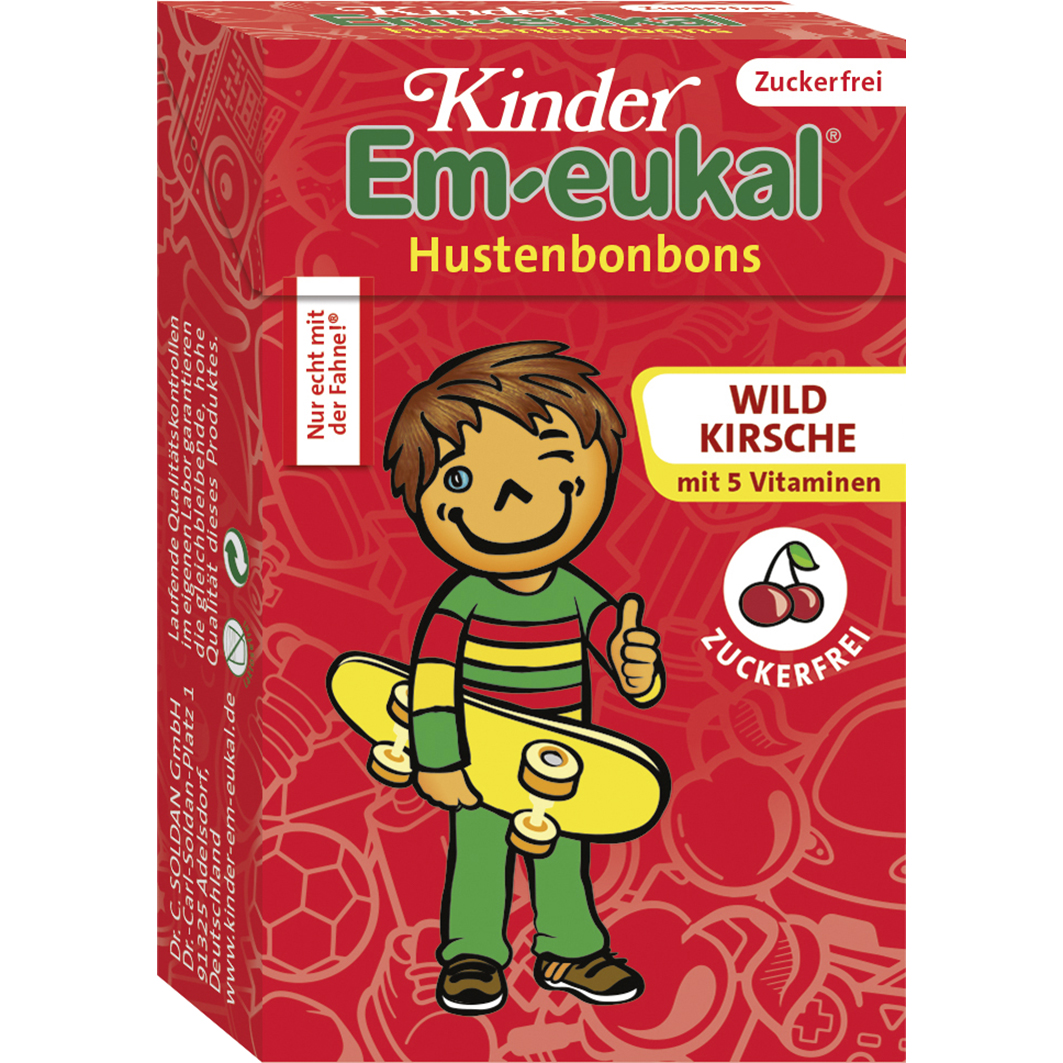 EM-EUKAL Kinder Bonbons zuckerfrei Pocketbox EM-EUKAL Kinder Bonbons zuckerfrei Pocketbox