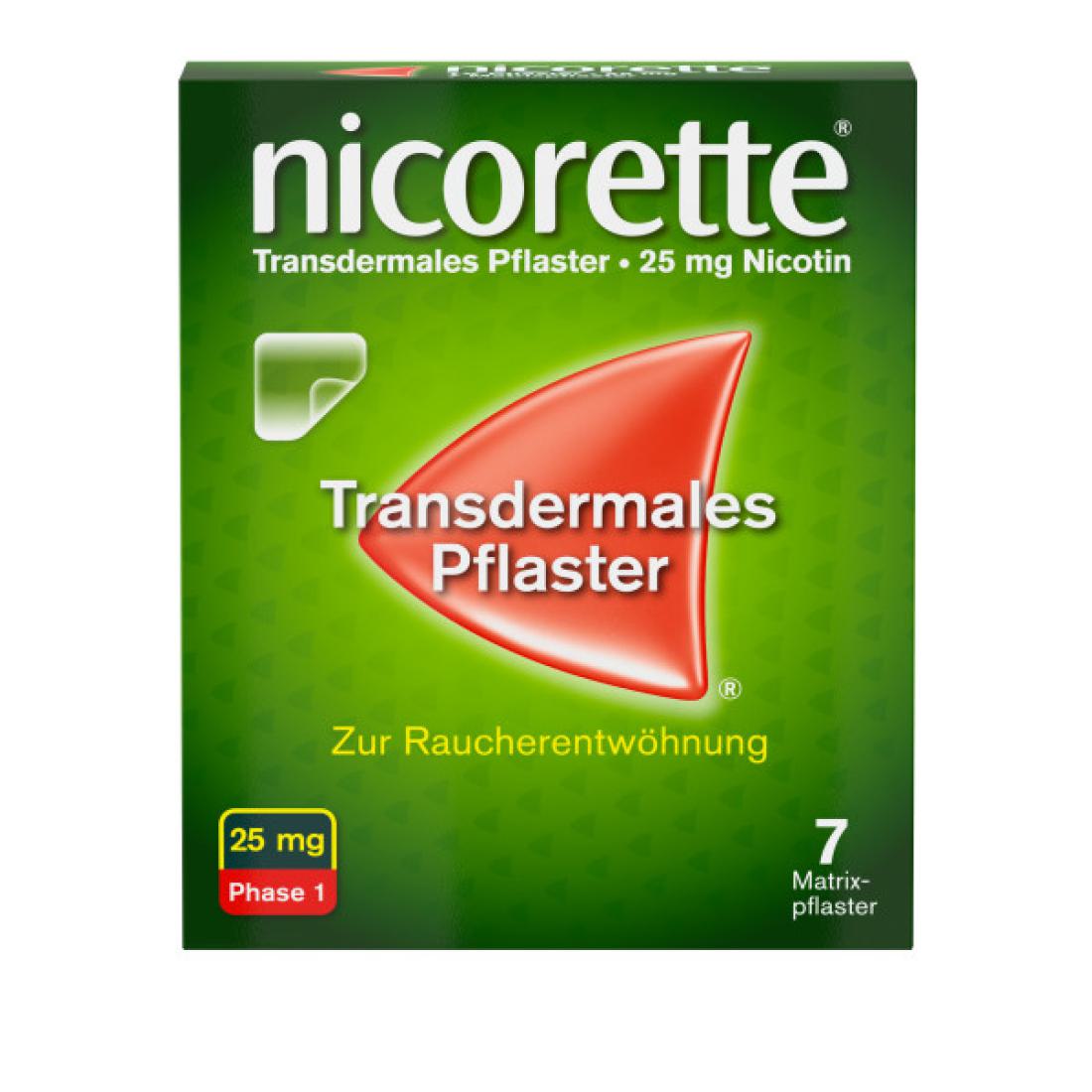 NICORETTE TX Pflaster 25 mg NICORETTE TX Pflaster 25 mg