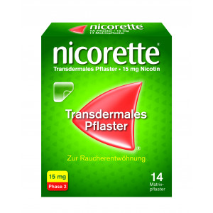 NICORETTE TX Pflaster 15 mg NICORETTE TX Pflaster 15 mg