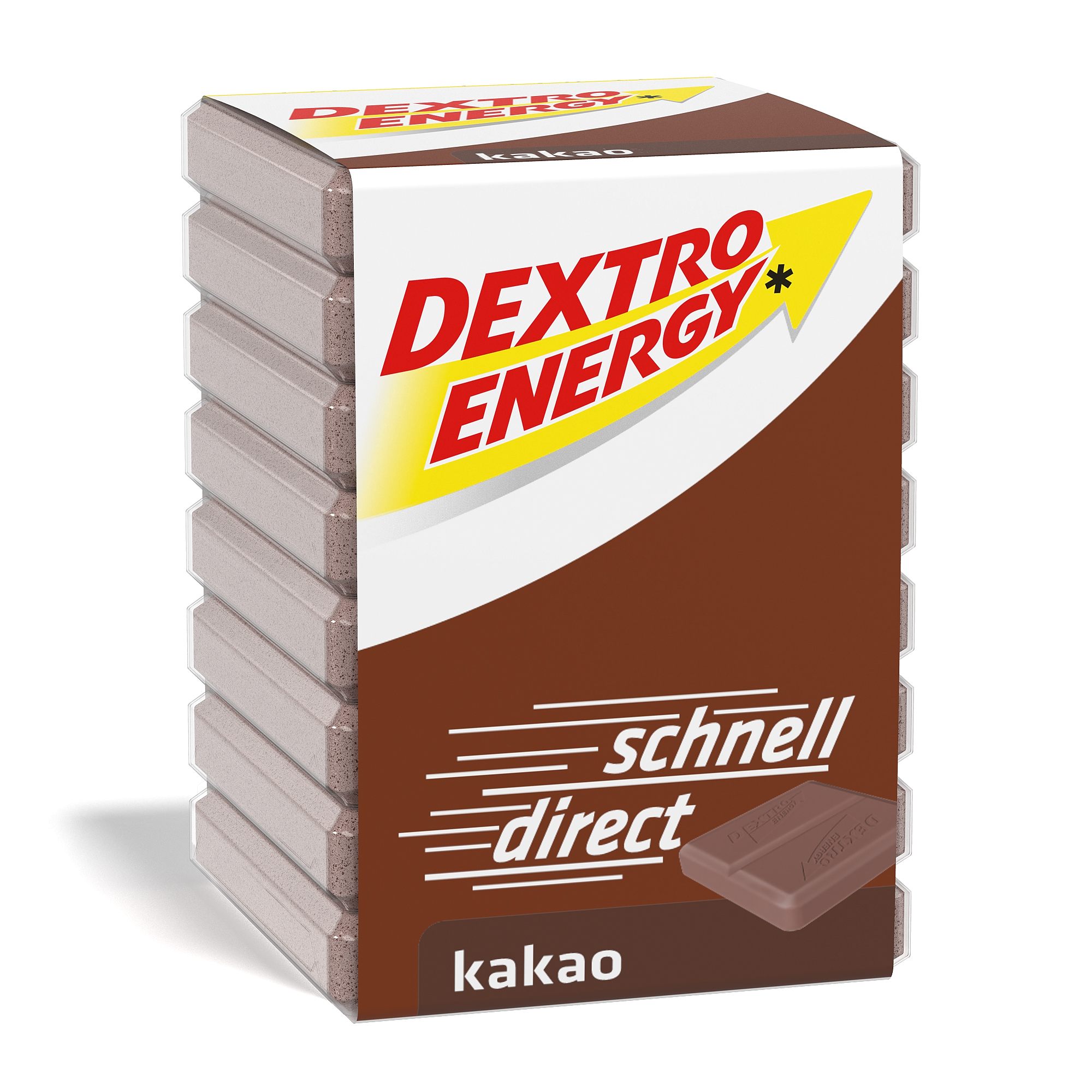 DEXTRO ENERGY Kakao Täfelchen DEXTRO ENERGY Kakao Täfelchen