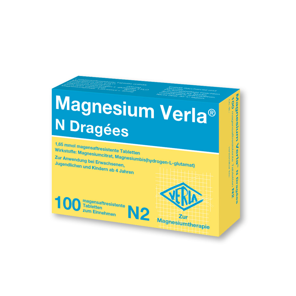 Magnesium Verla® N Dragées Magnesium Verla® N Dragées