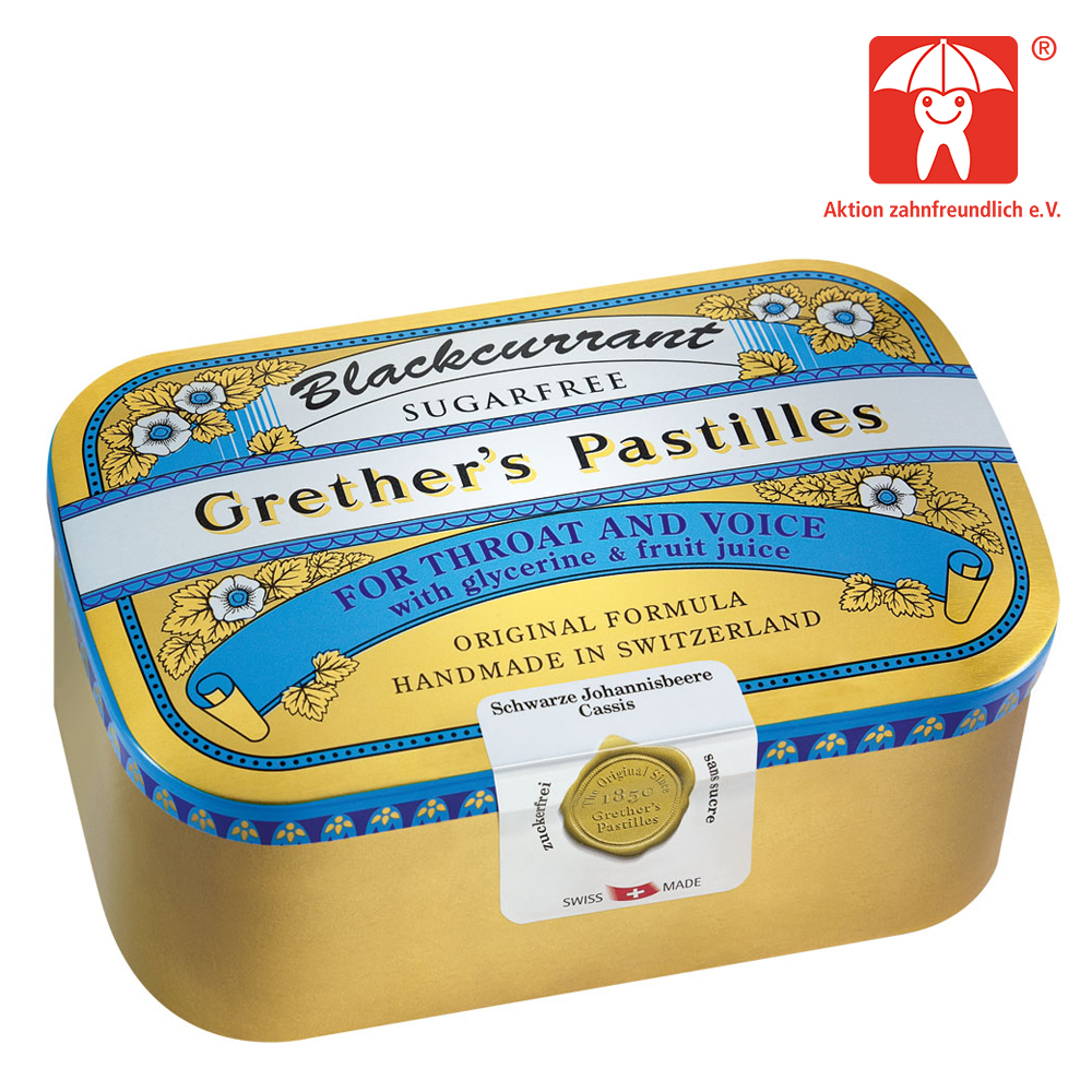 GRETHERS Blackcurrant Silber zf.Past.Dose GRETHERS Blackcurrant Silber zf.Past.Dose