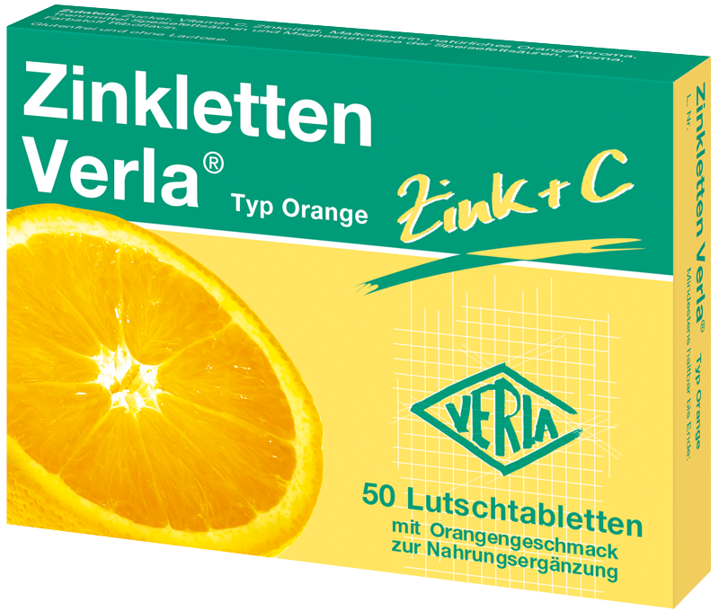 Zinkletten Verla® Typ Orange Zinkletten Verla® Typ Orange
