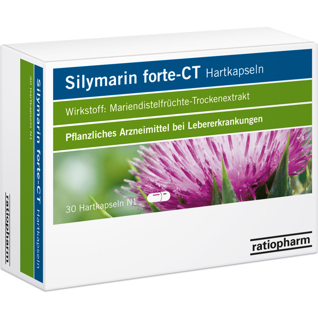 SILYMARIN forte-CT Hartkapseln SILYMARIN forte-CT Hartkapseln