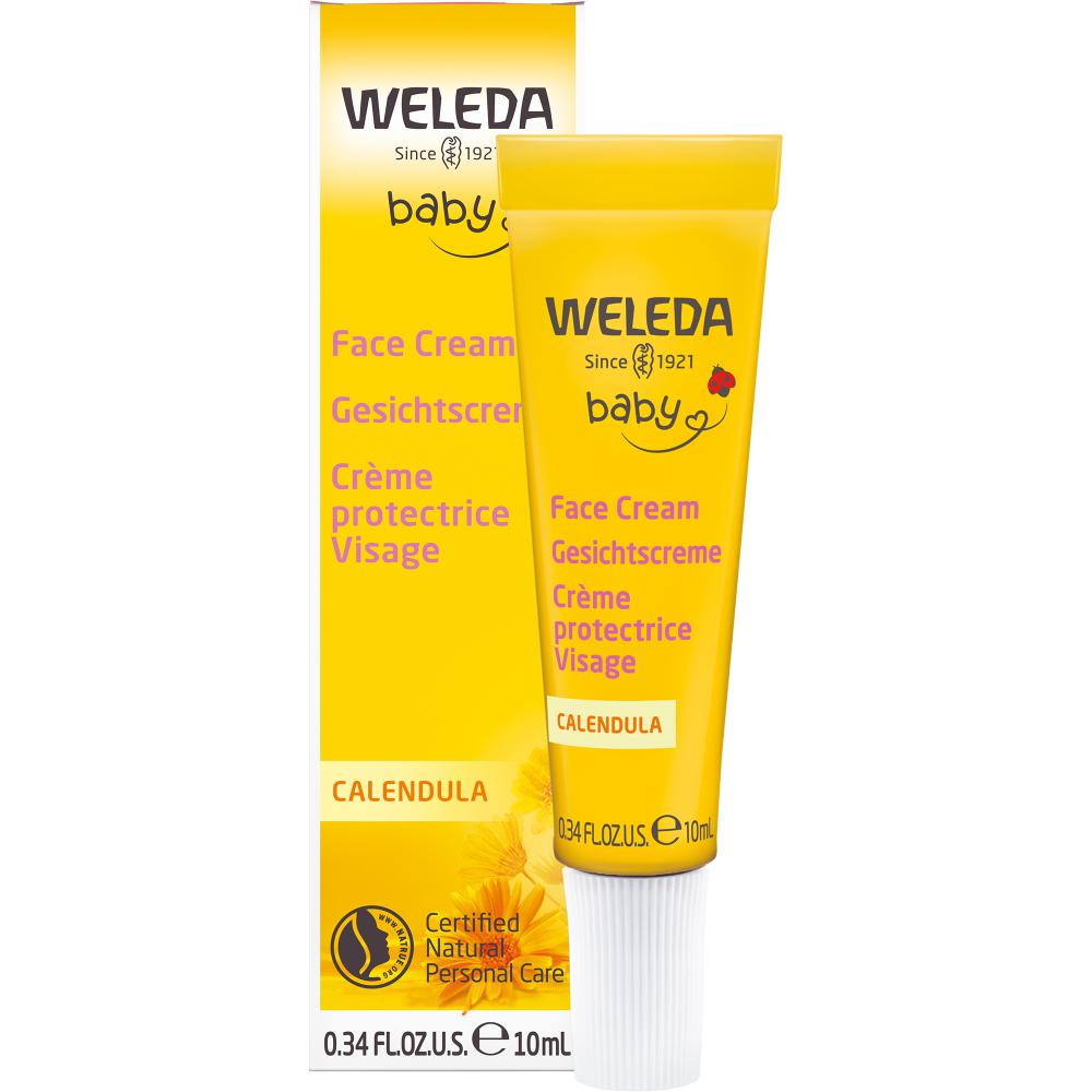 Weleda Baby Gesichtscreme Calendula - pflegt und schützt Weleda Baby Gesichtscreme Calendula - pflegt und schützt