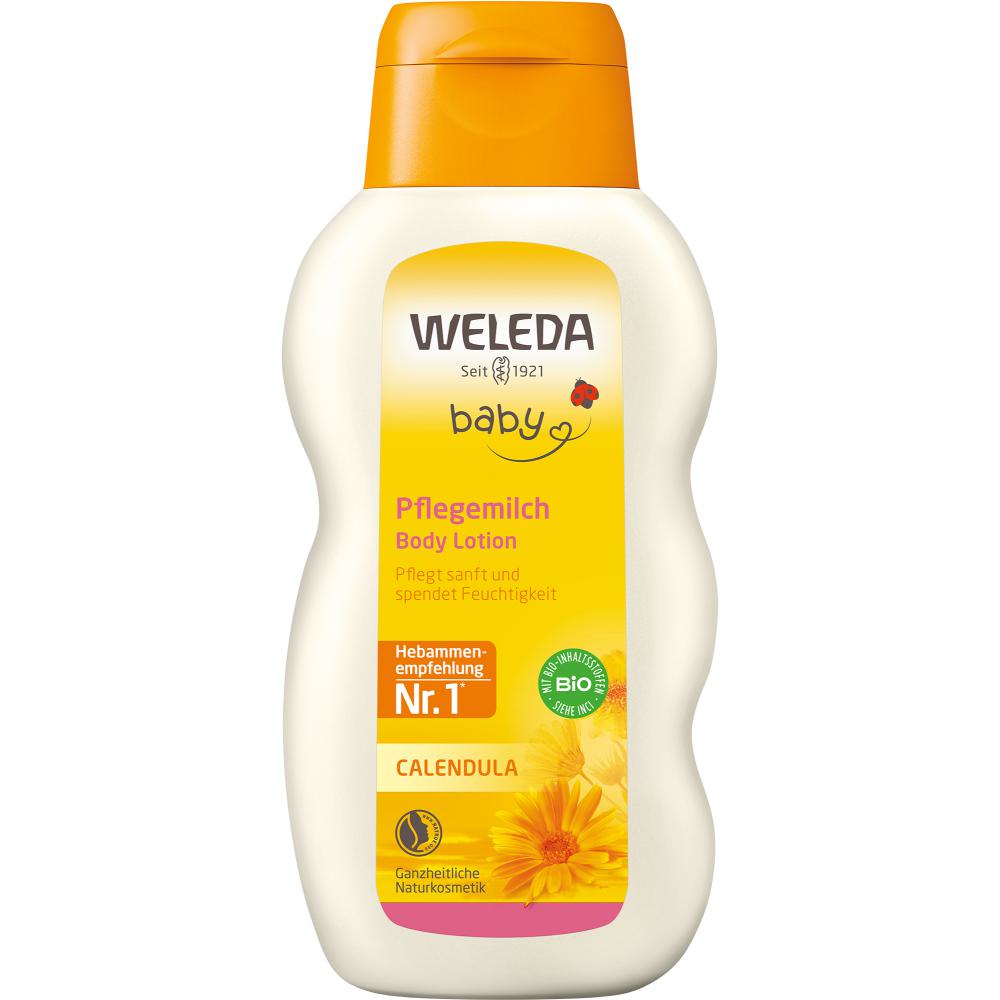 Weleda Baby Pflegemilch Calendula - reichhaltige Körperlotion Weleda Baby Pflegemilch Calendula - reichhaltige Körperlotion