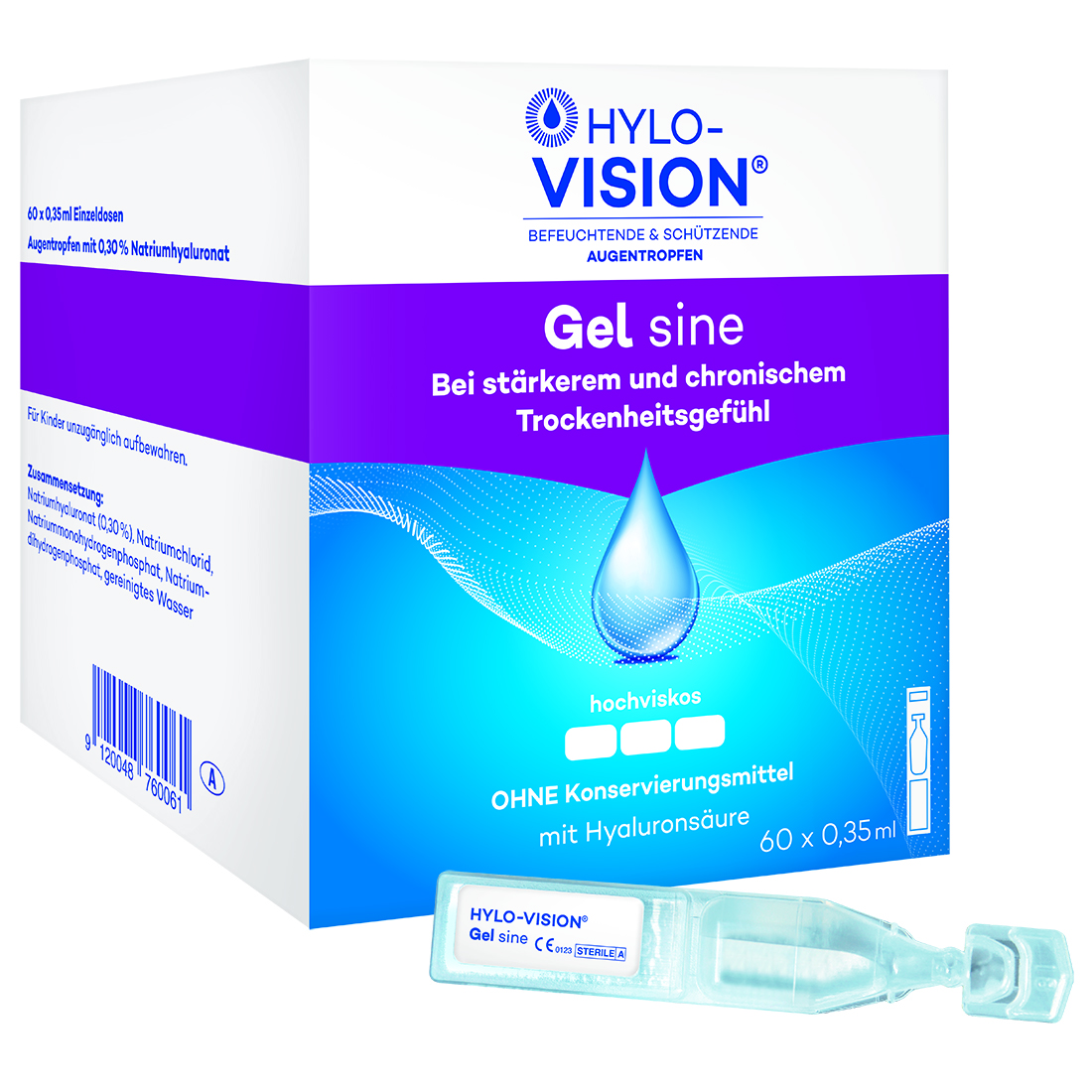HYLO-VISION Gel sine Einzeldosispipetten HYLO-VISION Gel sine Einzeldosispipetten