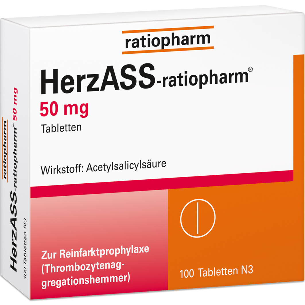 HERZASS-ratiopharm 50 mg Tabletten HERZASS-ratiopharm 50 mg Tabletten