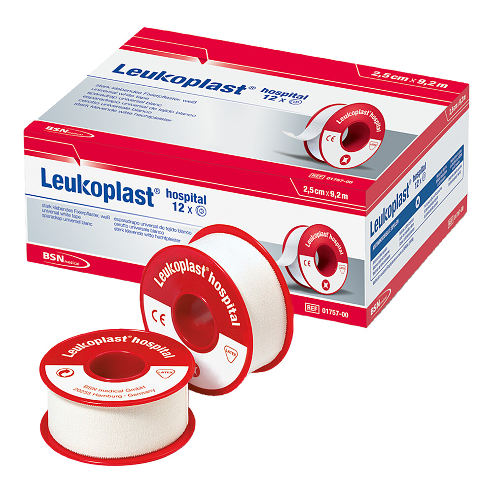 LEUKOPLAST Hospital 2,5 cmx9,2 m LEUKOPLAST Hospital 2,5 cmx9,2 m